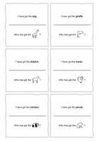 Vorschau - Spiele - Classroom Domino Animals: Vocabulary (English) - Seite 3