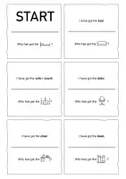 Vorschau - Spiele - Classroom Domino At Home: Vocabulary (English) - Seite 2