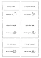 Vorschau - Spiele - Classroom Domino In the City: Vocabulary (English) - Seite 3