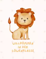 Vorschau - Anderer Materialtyp - Türschild/Poster als Aushang in der Löwenklasse - Seite 1
