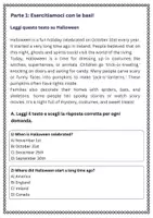 anteprima - Esercizi - Analizzare testi informativi su Halloween cogliendo i dettagli - Pagina 1