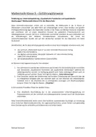 Vorschau - Unterrichtsreihen - Paket Quadratische Funktionen & Gleichungen Klasse 9 Oberschule - Seite 1