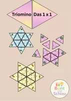 Vorschau - Stationenlernen - Triomino - Das 1 x 1 - Deckblatt