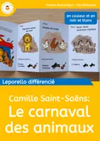 Aperçu - Matériel pour travaux manuels / dessin - Le carnaval des animaux – Leporellos différenciés à imprimer - Page de couverture