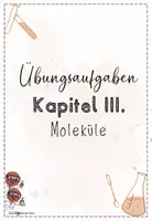 Vorschau - Arbeitsblätter - Moleküle | Chemie 9 | Übungsaufgaben - Deckblatt