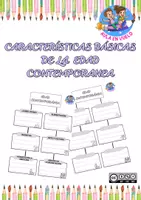 Vista previa - Hojas de trabajo - Características básicas de la Edad contemporánea - Portada