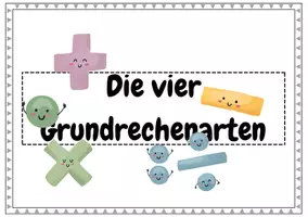 Vorschau - Fördermaterial/Inklusion - Die vier Grundrechenarten - Seite 2