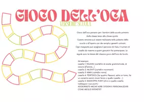 anteprima - Flashcard - GIOCO DELL'OCA DI ITALIANO - Pagina di copertina