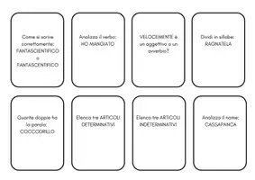 anteprima - Flashcard - GIOCO DELL'OCA DI ITALIANO - Pagina 2
