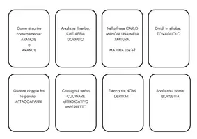 anteprima - Flashcard - GIOCO DELL'OCA DI ITALIANO - Pagina 3