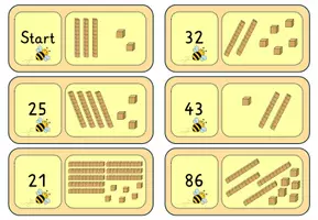 Vorschau - Spiele - Materialpaket: Dominos zur Mengenerfassung und Zahlenraumerweiterung - Seite 2
