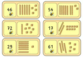 Vorschau - Spiele - Materialpaket: Dominos zur Mengenerfassung und Zahlenraumerweiterung - Seite 3