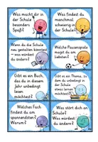 Vorschau - Aufgabenkarten - 40 motivierende Gesprächskarten / -anlässe zum Schulstart - Seite 2