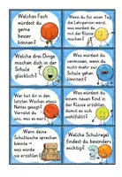 Vorschau - Aufgabenkarten - 40 motivierende Gesprächskarten / -anlässe zum Schulstart - Seite 3