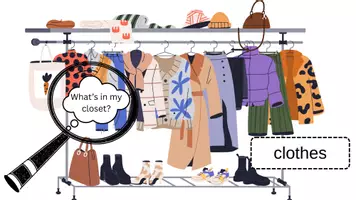 Vorschau - Arbeitsblätter - clothes - what's in my closet? - Seite 2