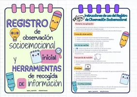 Vista previa - Refuerzo / NEE / Materiales de apoyo - PACK OBSERVACIÓN Y HERRAMIENTAS INICIO DE CURSO - Portada