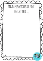 Voorbeeld - Dit ben ik boekje - Pagina 1