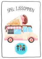 Voorbeeld - Spelletje ijsjes 🍦 getallen tot 10 - Voorblad
