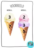 Voorbeeld - Spelletje ijsjes 🍦 getallen tot 10 - Pagina 2