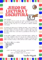 Vista previa - Juegos / Gamificación - WHAT IS THIS? - JUEGO DE LECTO ESCRITURA EN INGLÉS - Portada