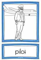 Vorschau - Bildkarten - People at the airport - Bild-und Wortkarten - Seite 2