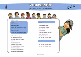 Vorschau - Audio-Dateien - Willkommen zurück! - Song für den Schuljahresstart - Seite 1
