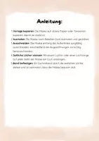 Vorschau - Mal- und Bastelvorlagen - Masken für Karneval/Fasching - Mal- und Bastelvorlage - 17 Motive - Seite 1