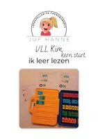 Voorbeeld - VLL Kim kern start - ik leer lezen - Voorblad