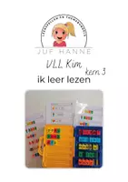 Voorbeeld - PAKKET VLL Kim - kern start t.e.m. kern 3 - ik leer lezen - Voorblad