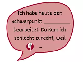 Vorschau - Anderer Materialtyp - Feedback Sprechblasen - Lerntheke - Reflexion im Unterricht - Seite 3