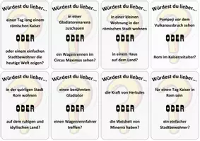 Vorschau - Spiele - "Würdest du lieber...?" – Kennenlernspiel Lateinedition - Seite 3