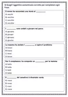 anteprima - Schede informative - Riconoscere gli aggettivi sostantivati - SL - Pagina 2