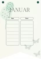 Vorschau - Anderer Materialtyp - Pastell Geburtstagskalender Wimpel zum Aufhängen - wenig Bastelarbeit - Seite 1