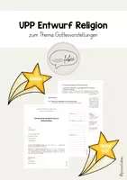 Vorschau - Stundenentwürfe - UPP Entwurf Religion: Gottesvorstellungen - Deckblatt