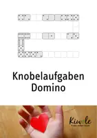 Vorschau - Arbeitsblätter - Knobelaufgaben Domino – Setze fehlende Steine ein! (schwer) - Deckblatt