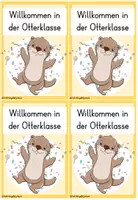 Vorschau - Arbeitsblätter - Otterklasse | Schulstart | Einschulung | Schulanfang - Seite 1