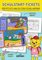Vorschau - Arbeitsblätter - Schulstart-Tickets 🎟️🎨 Kreatives Malen zum Schulanfang - Deckblatt