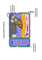 Vorschau - Arbeitsblätter - Schulstart-Tickets 🎟️🎨 Kreatives Malen zum Schulanfang - Seite 1