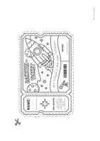 Vorschau - Arbeitsblätter - Schulstart-Tickets 🎟️🎨 Kreatives Malen zum Schulanfang - Seite 2