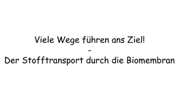 Vorschau - Stundenentwürfe - Stofftransport Biomembran - Unterrichtsstunde Oberstufe: AB, PPT, Infokarten, QR - Seite 3