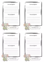 Vorschau - Poster - Materialpaket Klassenraumgestaltung - Elefantenklasse - Seite 2