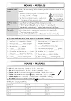 Vorschau - Arbeitsblätter - Articles and Plurals in English - Seite 2