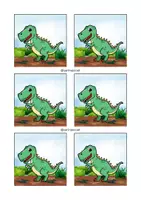 Vorschau - Spiele - Kreisspiel ,,Dinopark" - Mit Brachiosaurus, T-Rex & Co - Seite 3