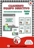 Vista previa - Para docentes: organización, planificación y formación - CUADERNO EQUIPO DIRECTIVO_Vichy_color y blanco y negro - página 1