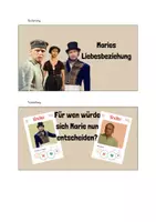 Vorschau - Stundenentwürfe - Die Beziehung von Woyzeck, Tambour-Major und Marie - Deckblatt
