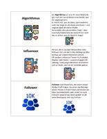 Vorschau - Stationenlernen - Paare finden: Social-Media-Begriffe (58 Karten - 29 Paare) - Seite 2