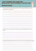 Vorschau - Arbeitsblätter - „Von Patriziern und Plebejern“ – Gesellschaftliche Gruppen im antiken Rom - Seite 3