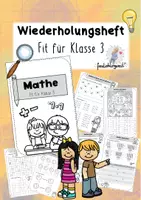 Vorschau - Arbeitsblätter - Wiederholungsheft: Fit für Klasse 3 (Mathe) - Deckblatt