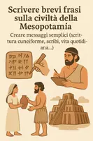 anteprima - Quiz - Scrivere brevi frasi sulla civiltà della Mesopotamia - Quiz - Pagina di copertina