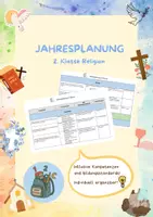Vorschau - Lehrpläne/Lehrermaterial - JAHRESPLANUNG 2. Klasse Religion (katholisch) - Deckblatt